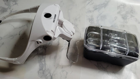 magnifying headset