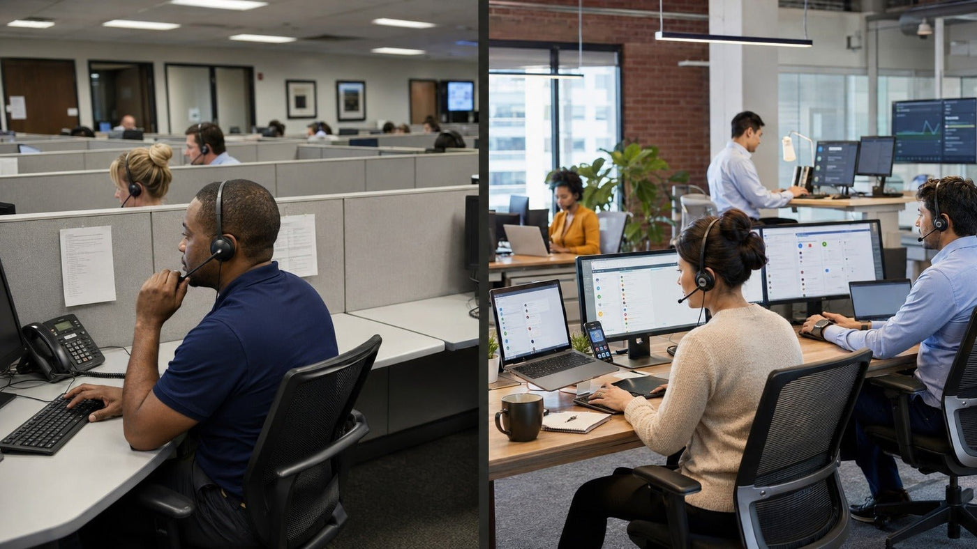 contact center vs call center