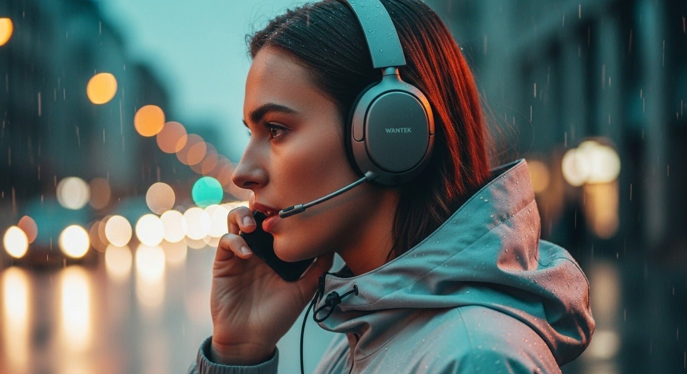 bluetooth headphones with microphone