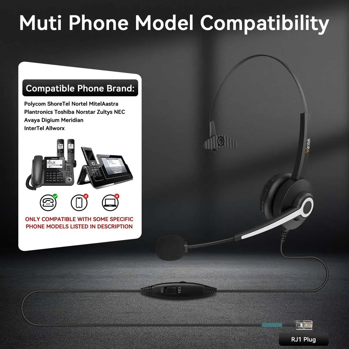 telephone headset pricing