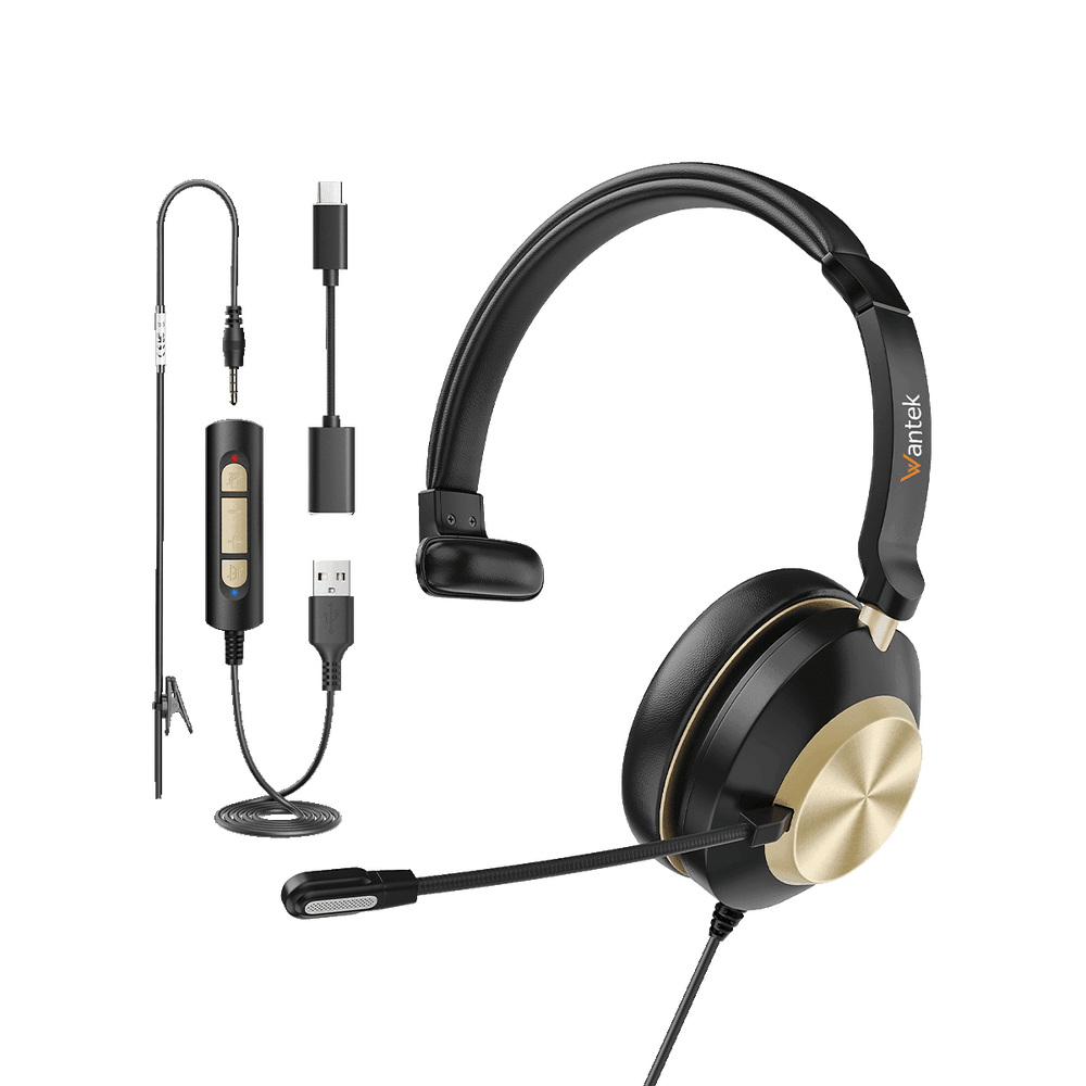 Wired USB Headset