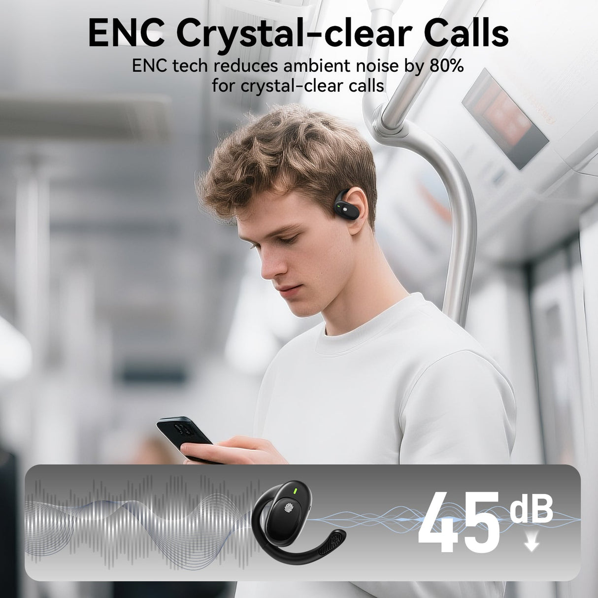 Kimhost® OBT039 Earhook Earphone