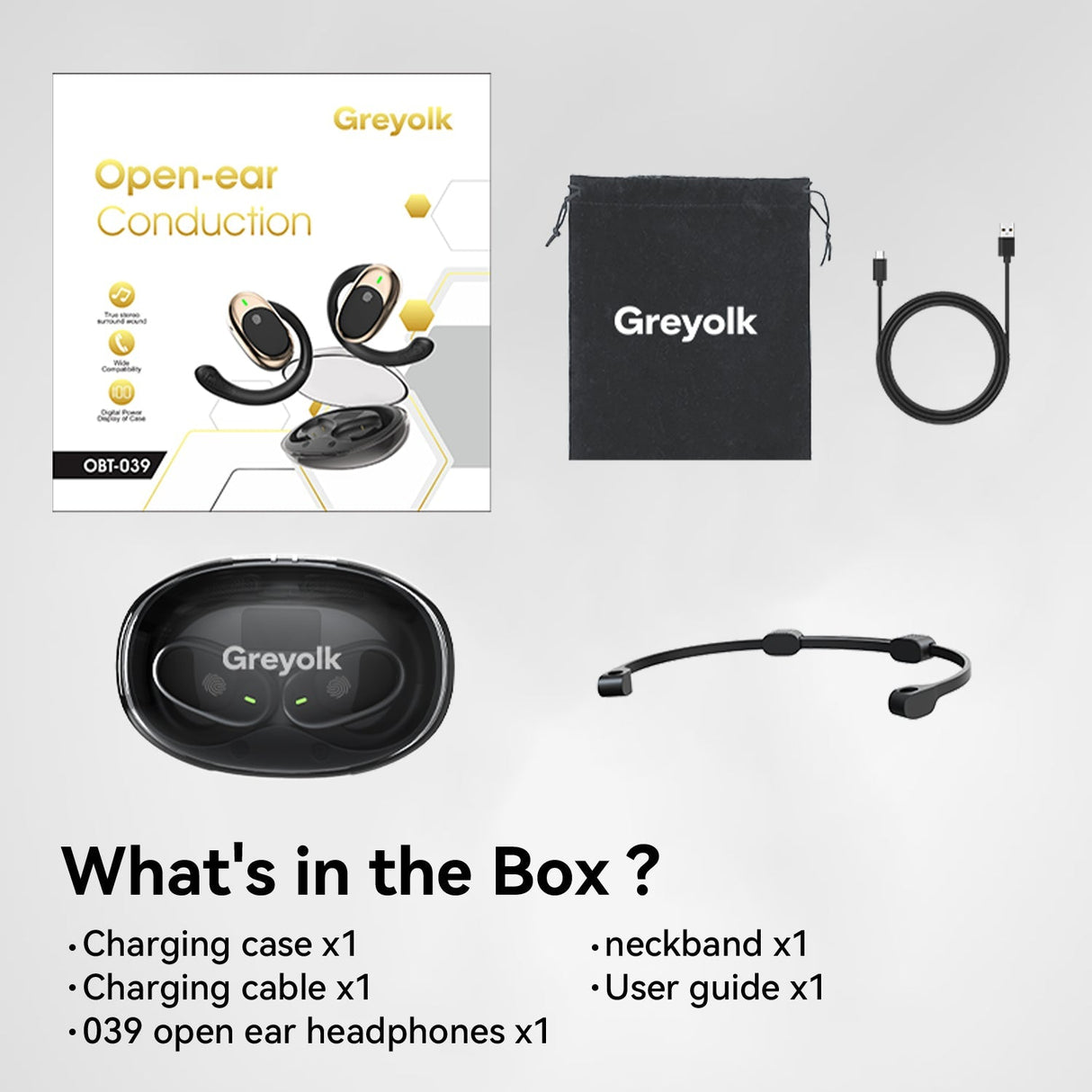 Kimhost® OBT039 Earhook Earphone