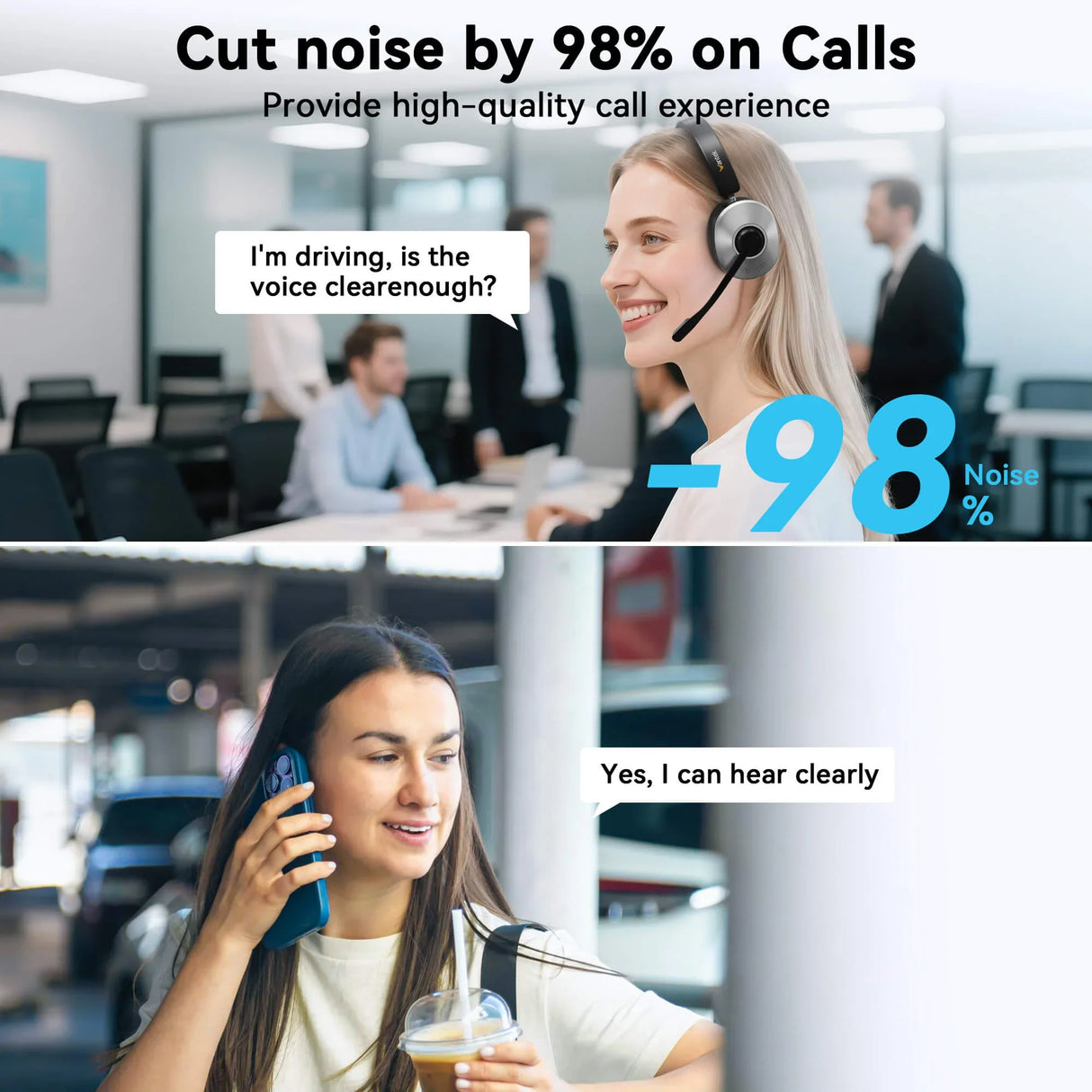 Top-rated Bluetooth headphones with mic for office use