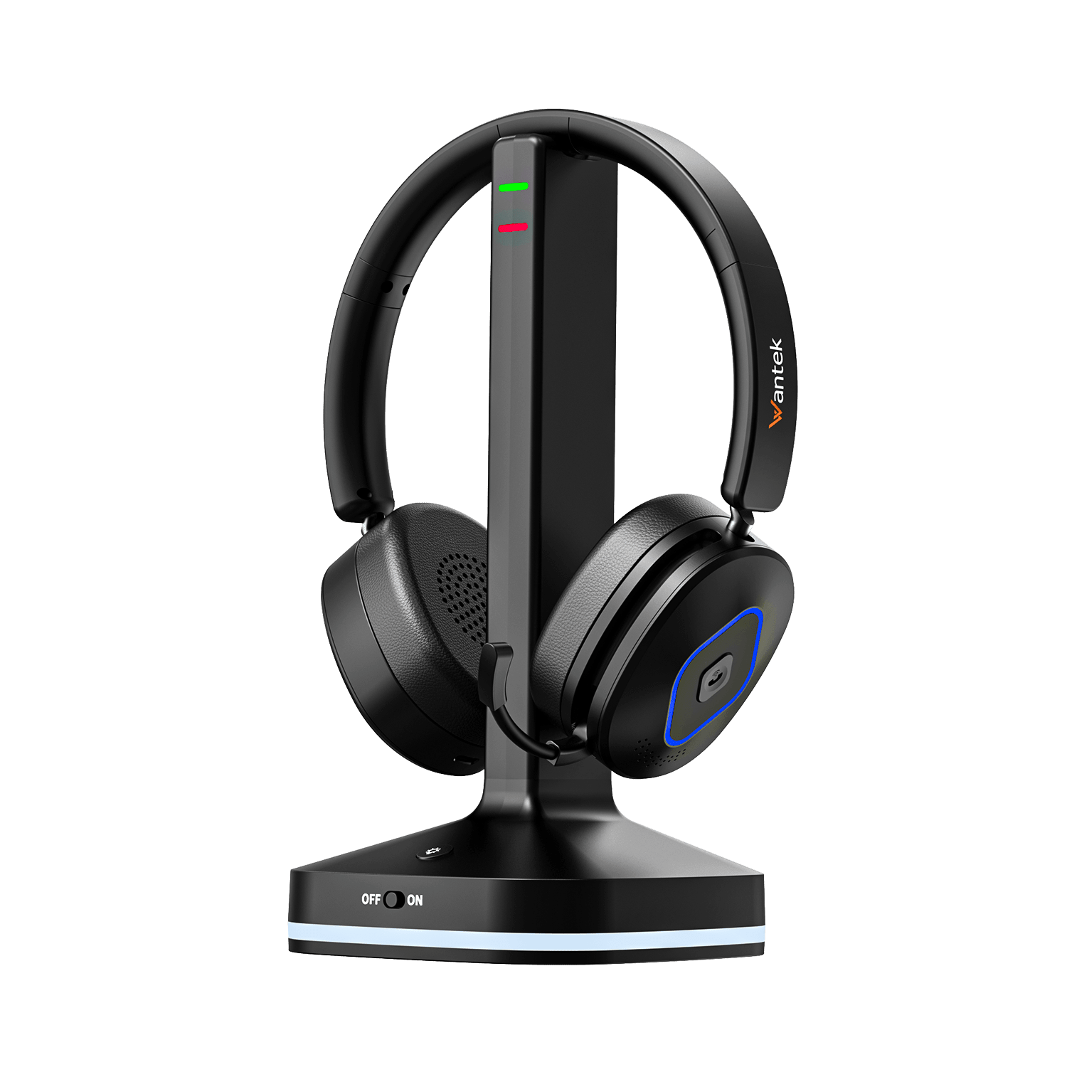 Wantek® 186BTC Bluetooth Multipoint Headset for Work