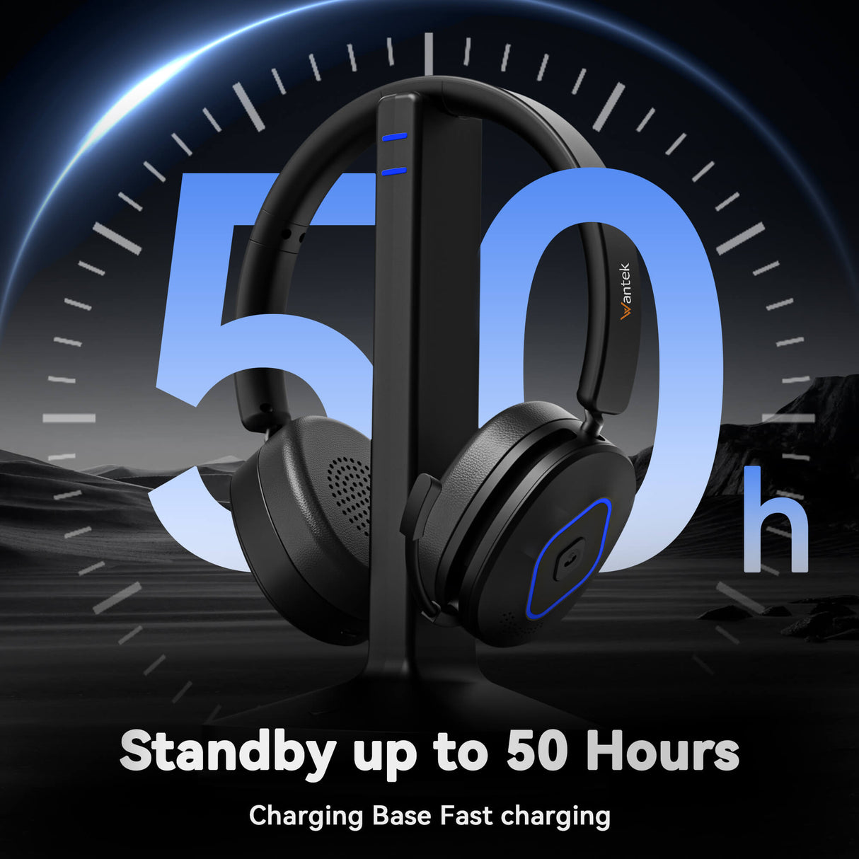 Wantek® 186BTC Wireless Headphones