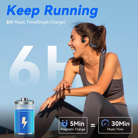 Bone Conduction Headphones Swimming