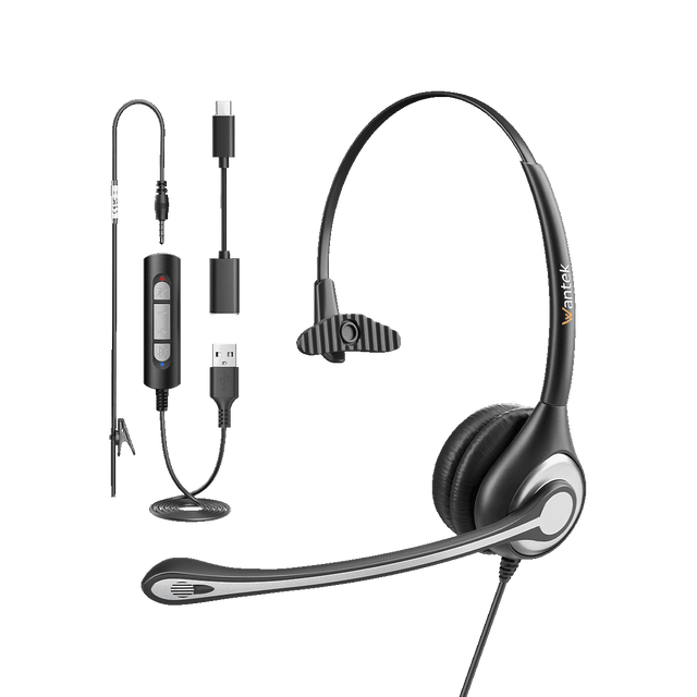 usb headsets - usb headset microphone - usb vs 3.5mm headset