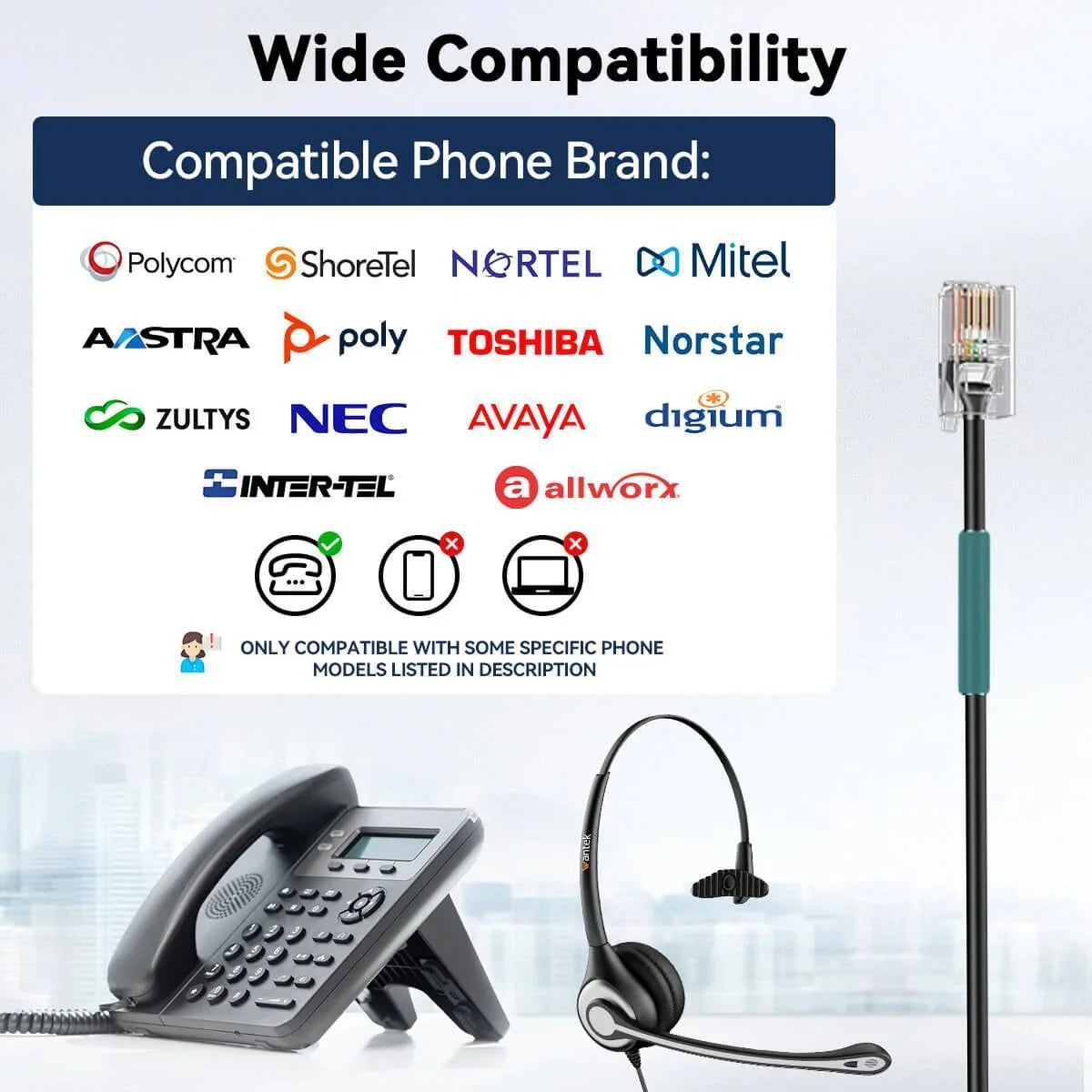 Polycom phone headset compatibility