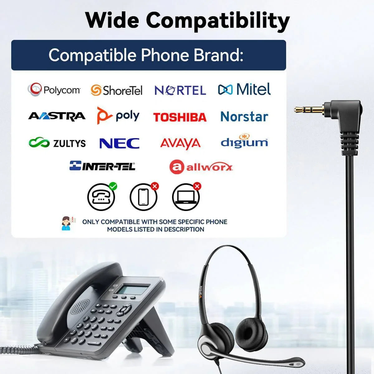 Cisco phone headset alternative
