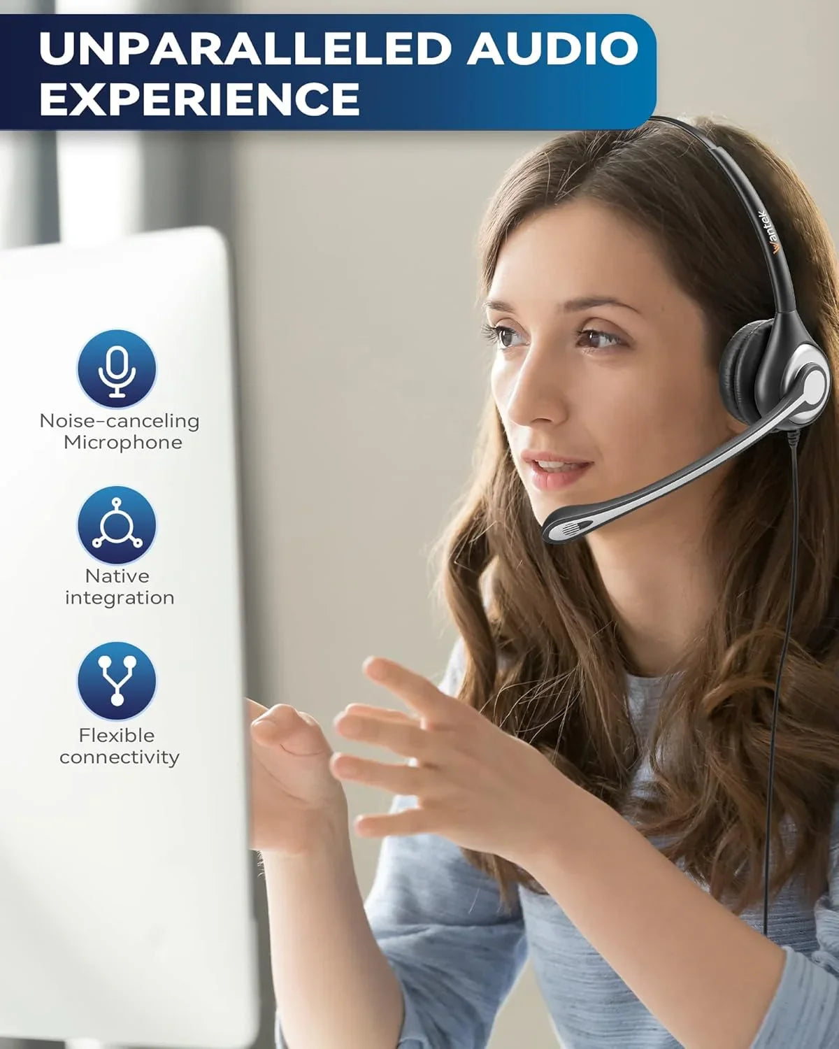RJ1 headset with QD