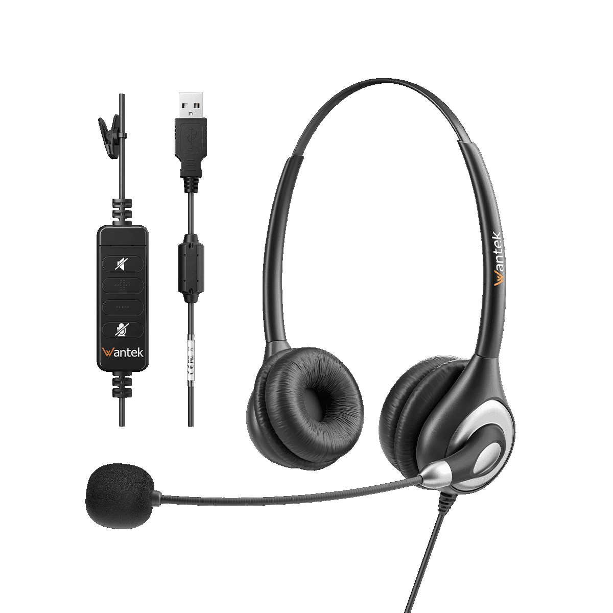 Headphones with Mic and USB