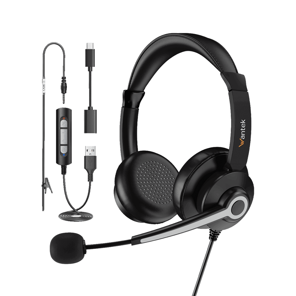 USB Headphones with Mic