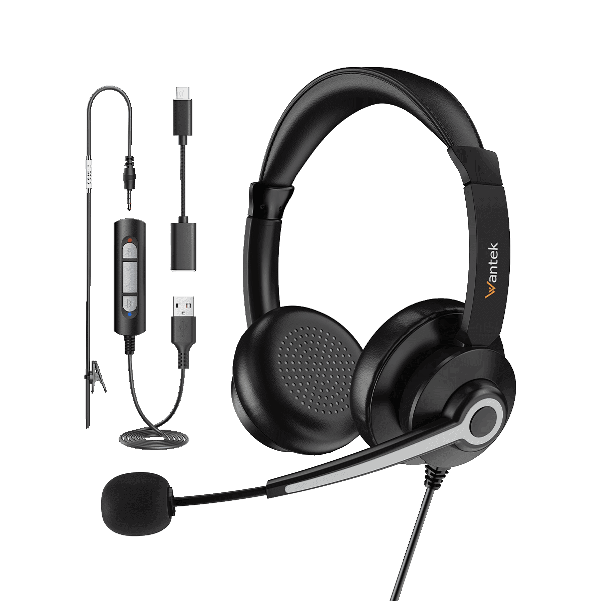 USB Headphones with Mic