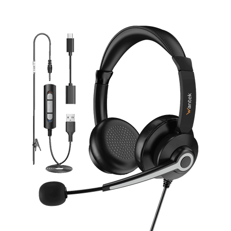 USB Headphones with Mic
