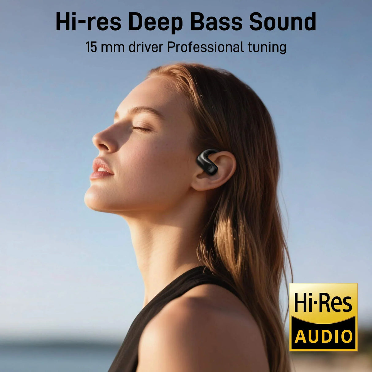 wireless ear clip headphones