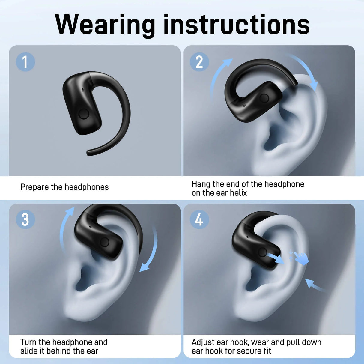 ear clip headphones amazon