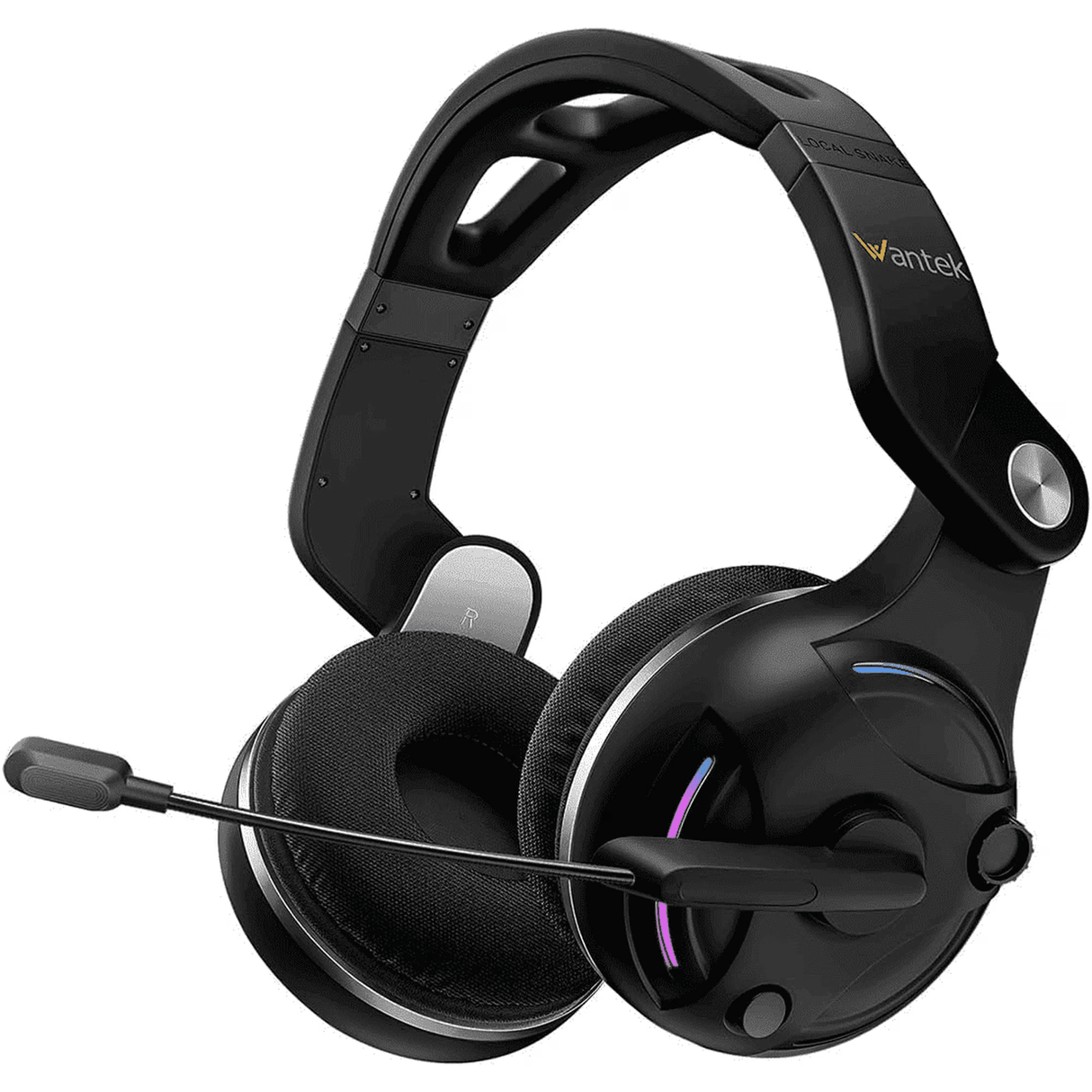 Wantek Wireless Bluetooth 5.3 Headset with Microphone AI Noise Cancelling For Phones PC