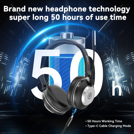 Bluetooth Headphones with Microphone