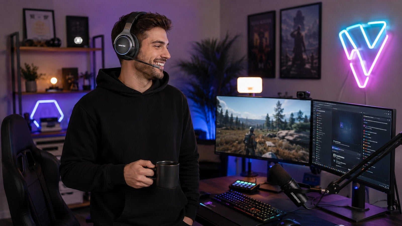 headset with usb dongle