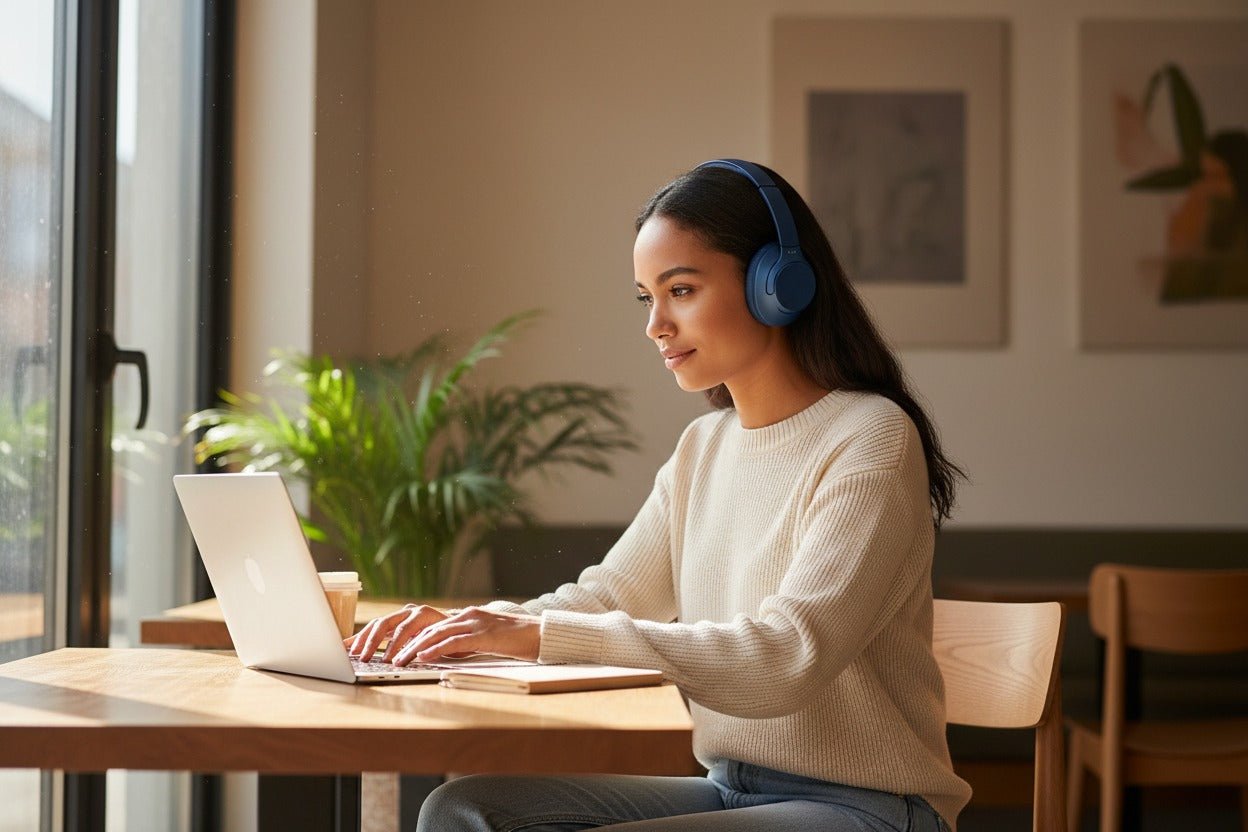 sony wh-ch520 wireless headphones with microphone