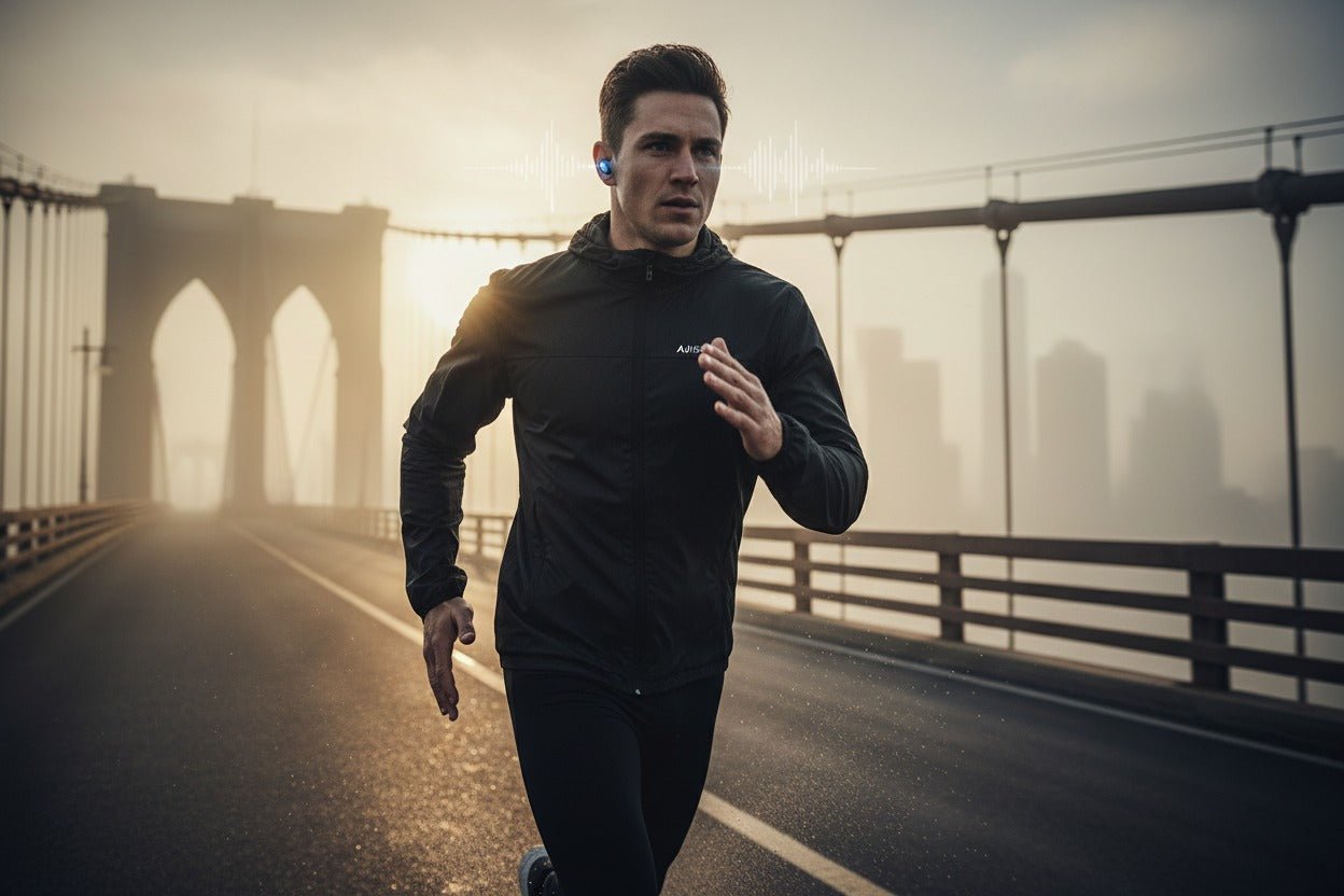 Wireless workout headphones