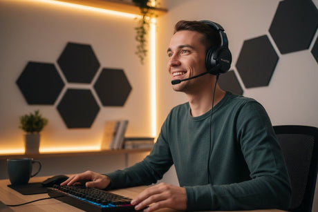 microphone on headset