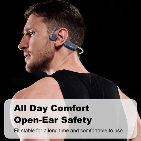 blue wireless headphones