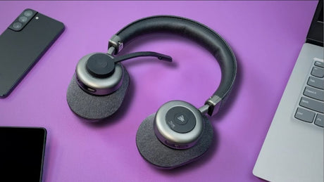 computer headphones with mic