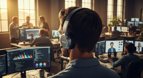 wireless headset and microphone