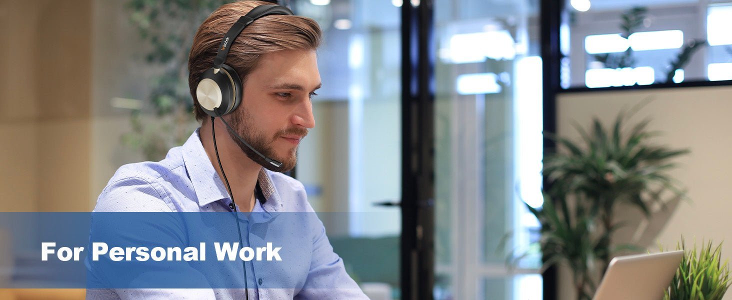 wired phone headset