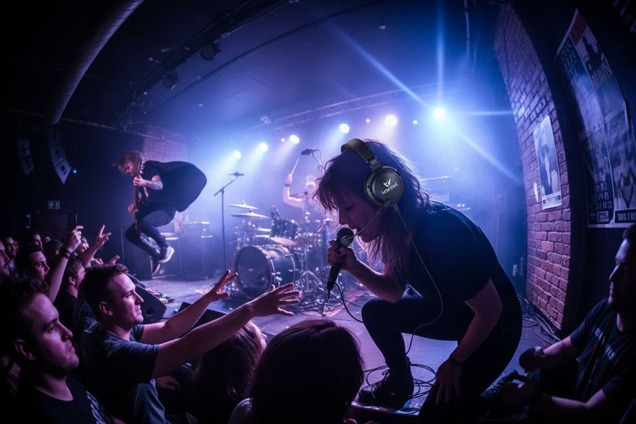 wireless headset vocal microphone