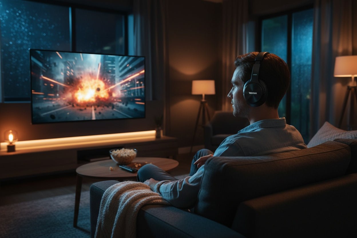 wireless bluetooth headset for tv