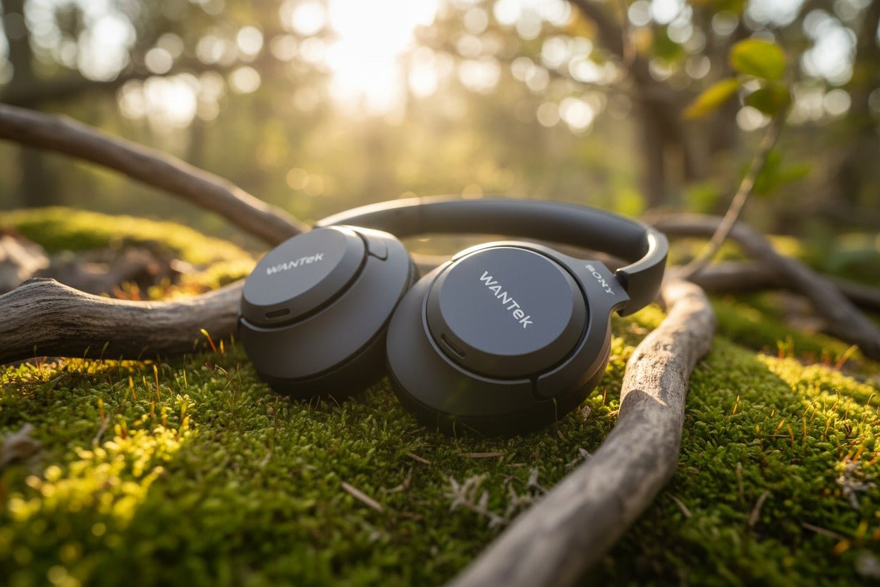 green noise cancelling headphones