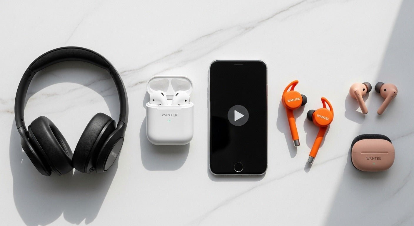 headphones with wireless