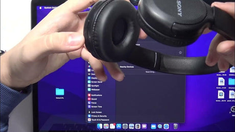 how to connect sony headphones to mac