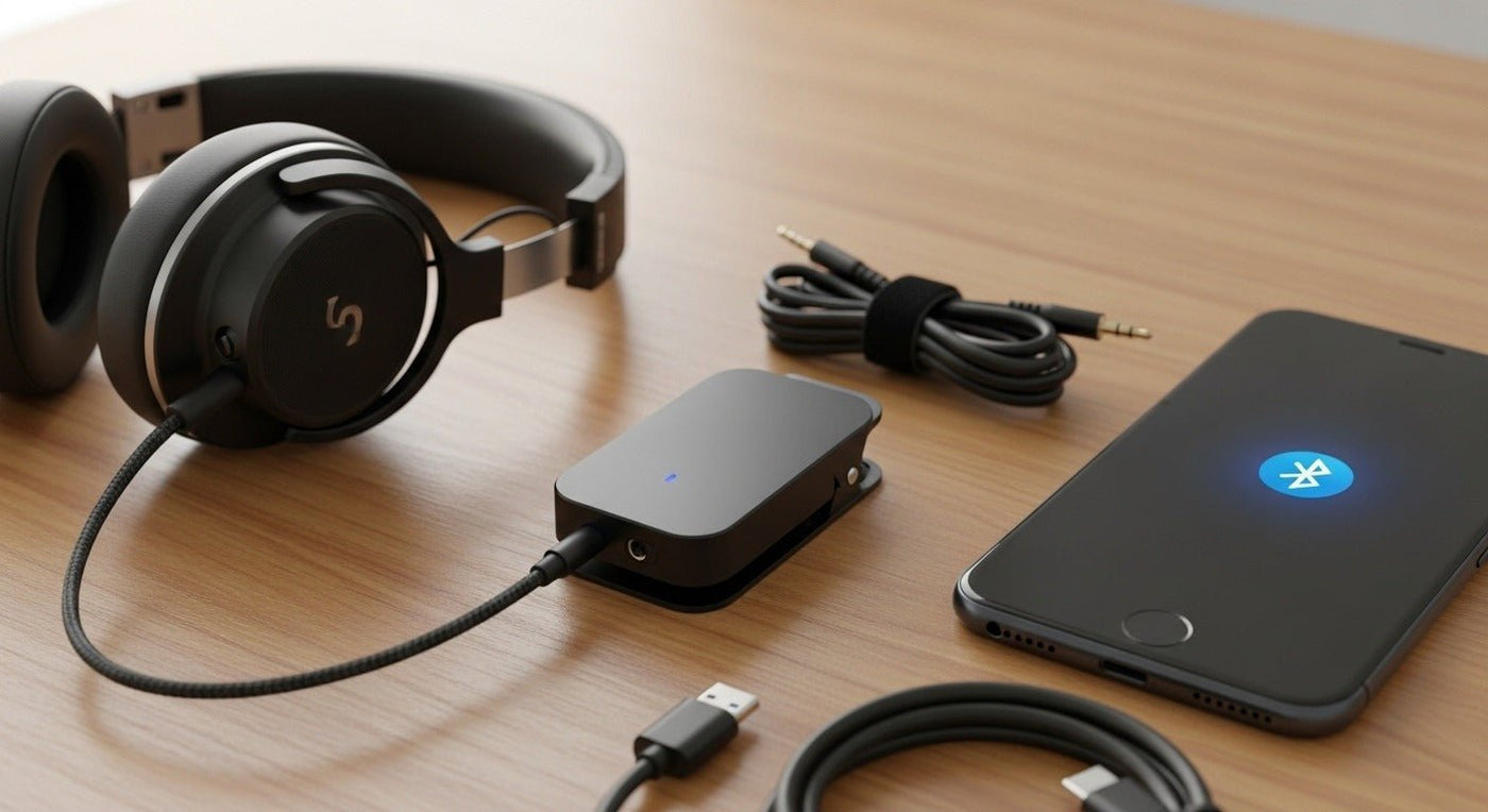 make wired headphones wireless