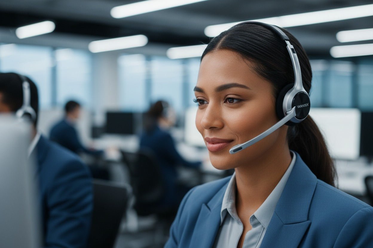 wireless headset for call center