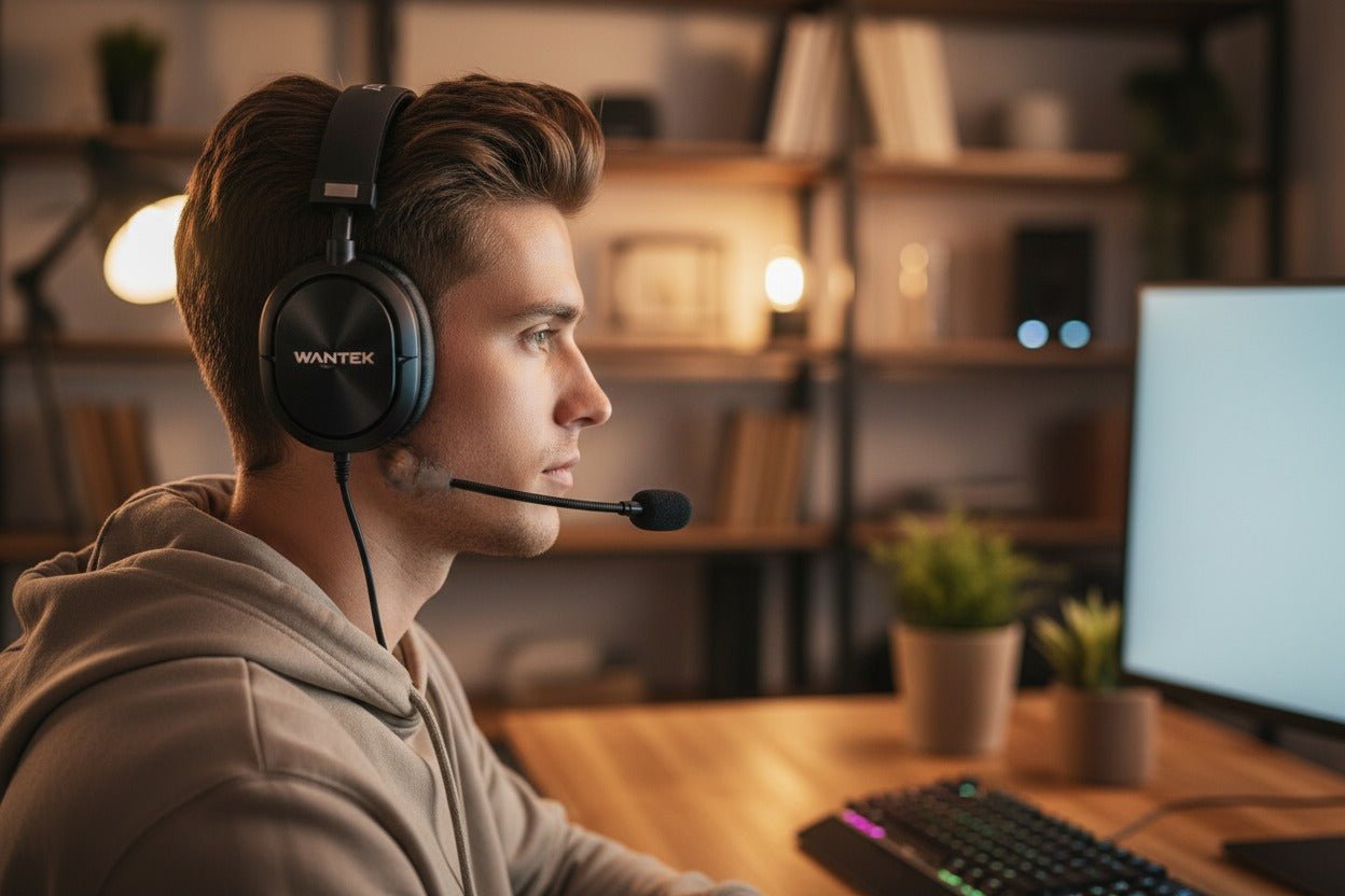 microphone on headset