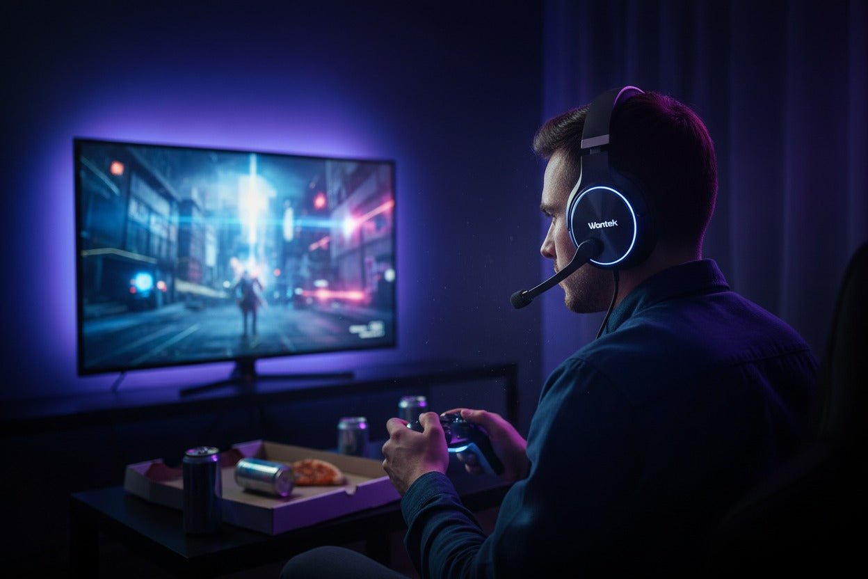 headset with microphone for ps4