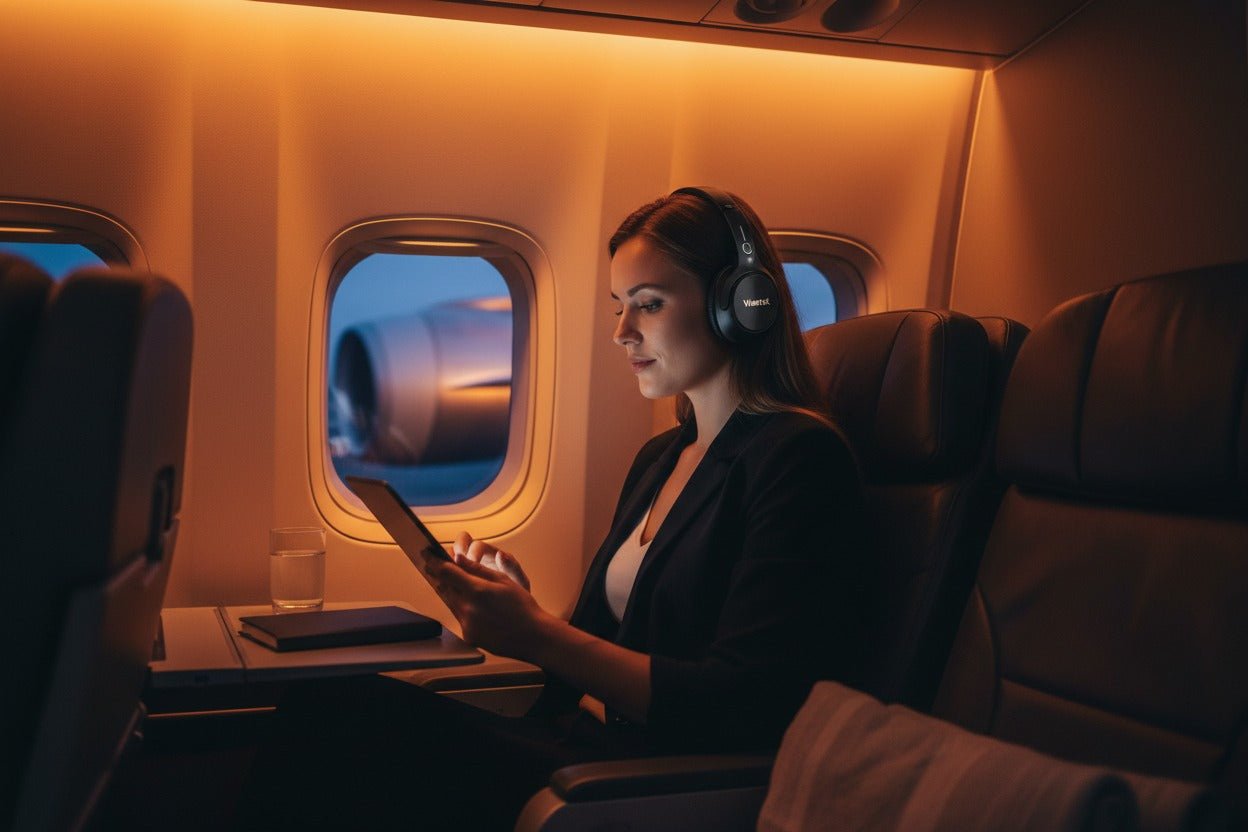 sound cancelling headset with mic