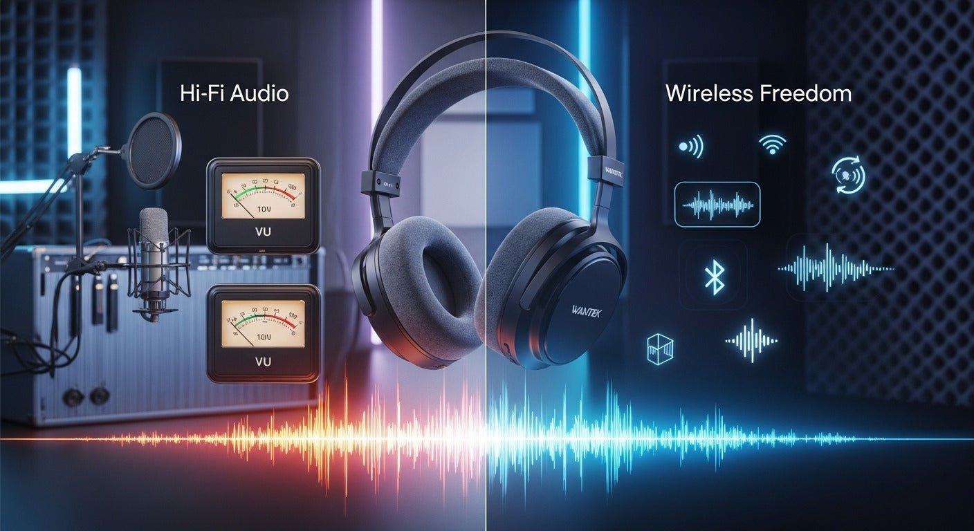 open back headphones with mic