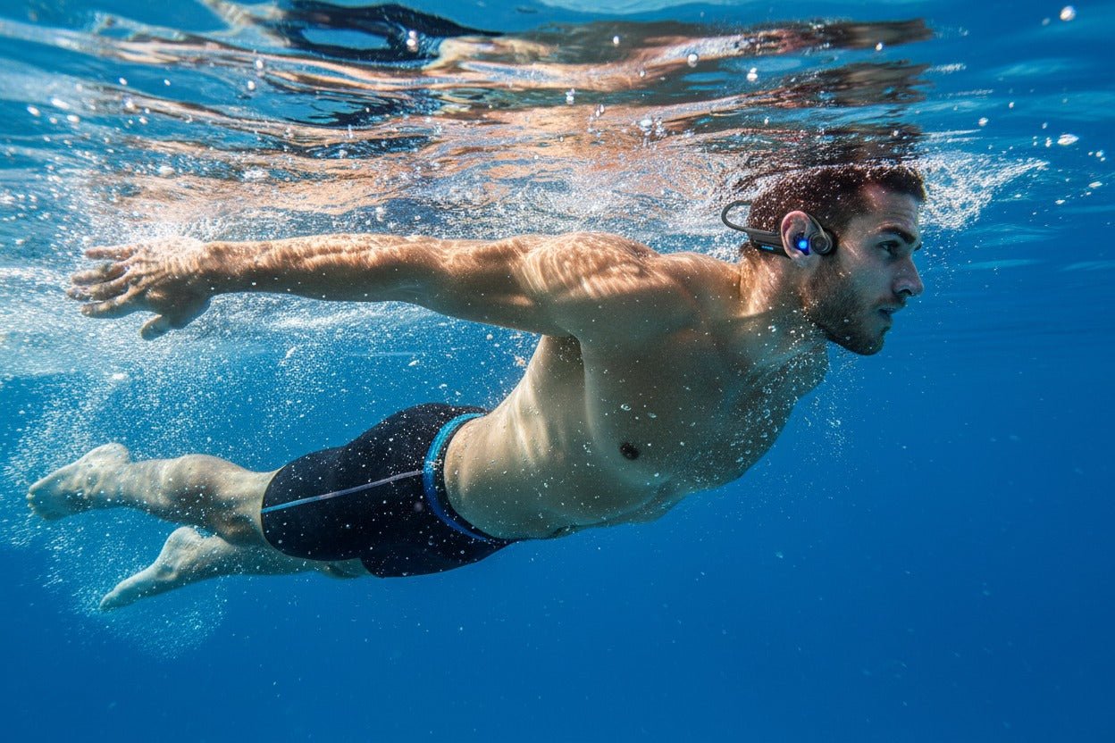 bone conduction headphones for swimming