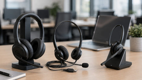 Top contact centre headsets for work calls in 2026