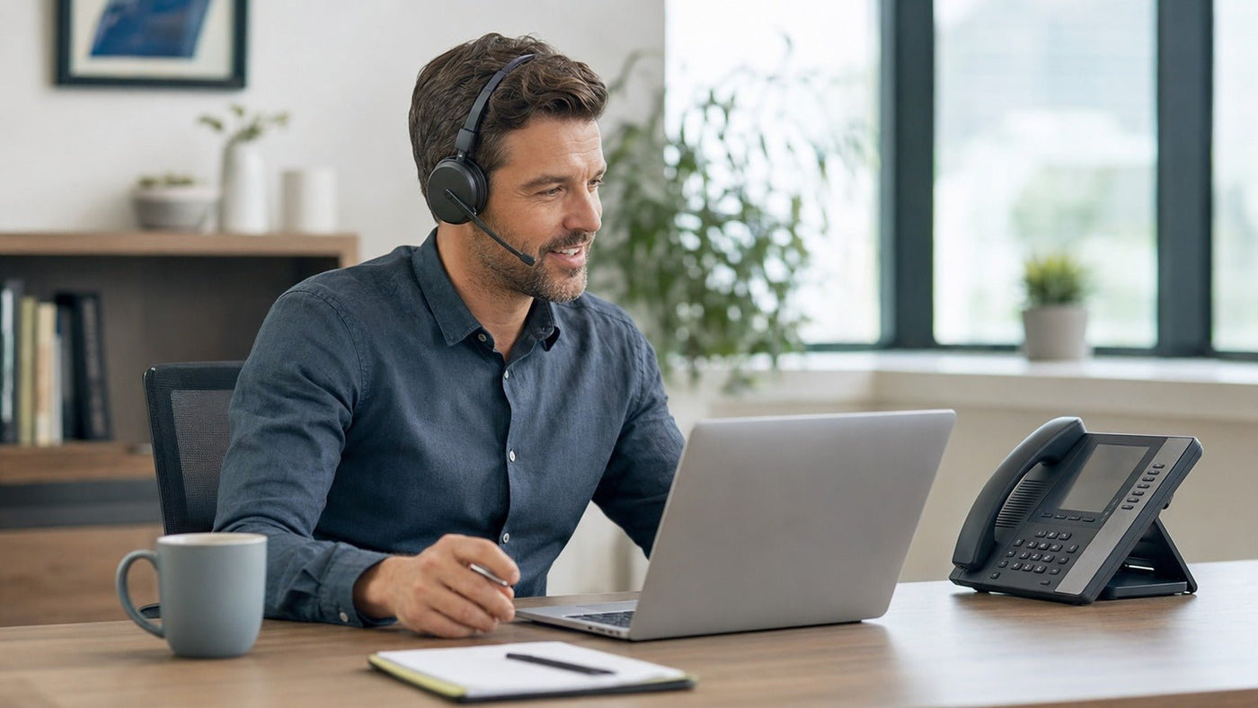 yealink compatible wireless headset