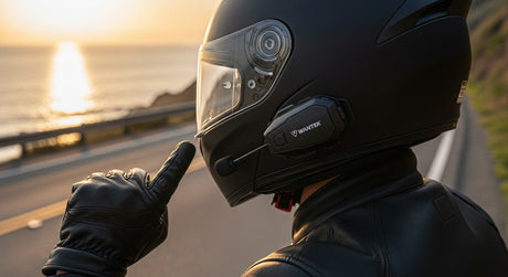 bluetooth headset for bikers