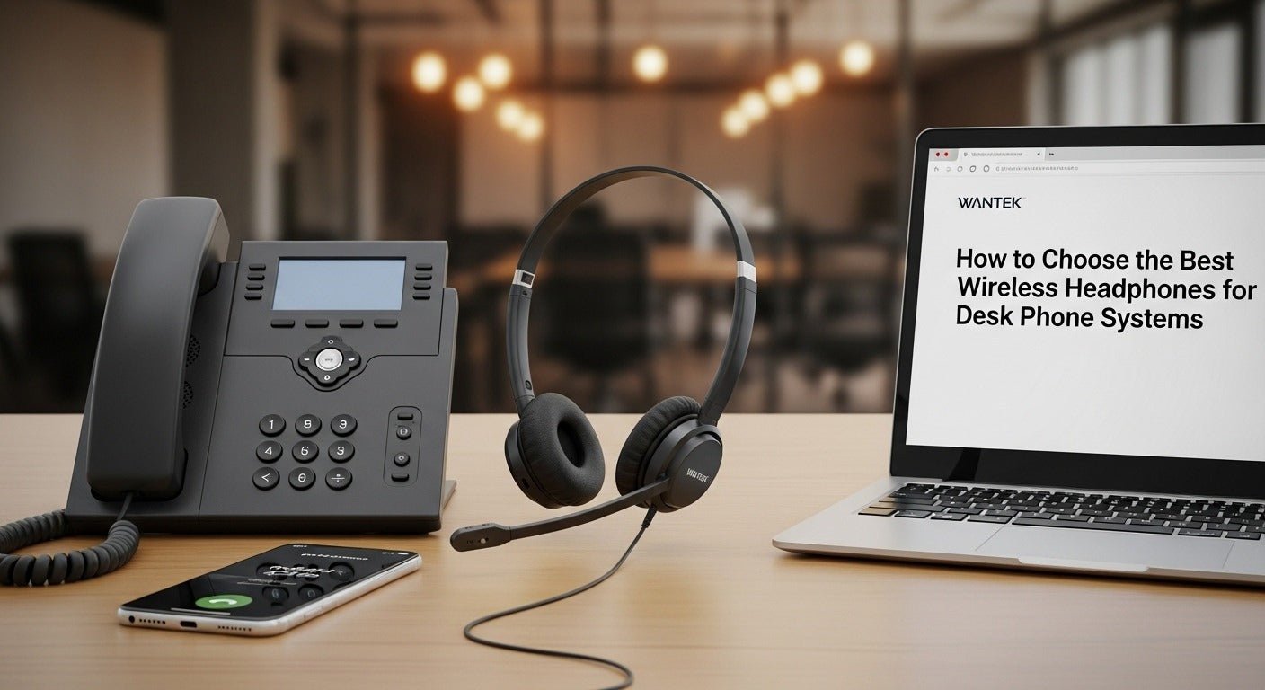 headphones for desk phone