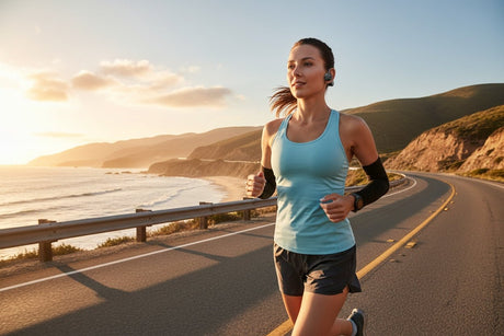 running with over ear headphones
