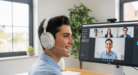 wireless headphones with microphone