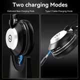 Wantek Wireless Headset with Mic for Work with AI Noise Cancelling Microphone Bluetooth Headset with 2.4G USB Dongle & Mic Mute for Laptop/Computer/Cell Phones/Office/Remote Work/Call Center/Zoom/Sky